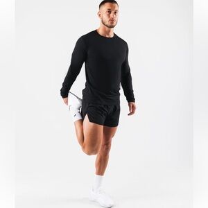 Alphalete ZERO CLASSIC LS TEE black medium